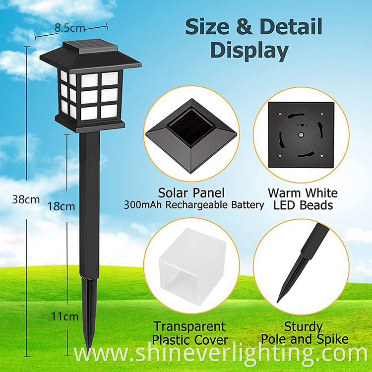 Exterior Solar Walkway Lighting